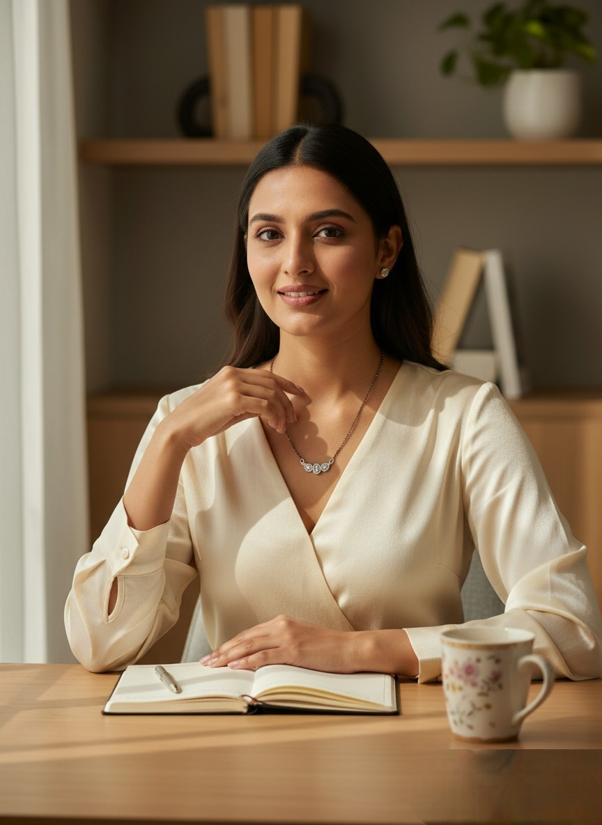 SILVER MANGALSUTRA