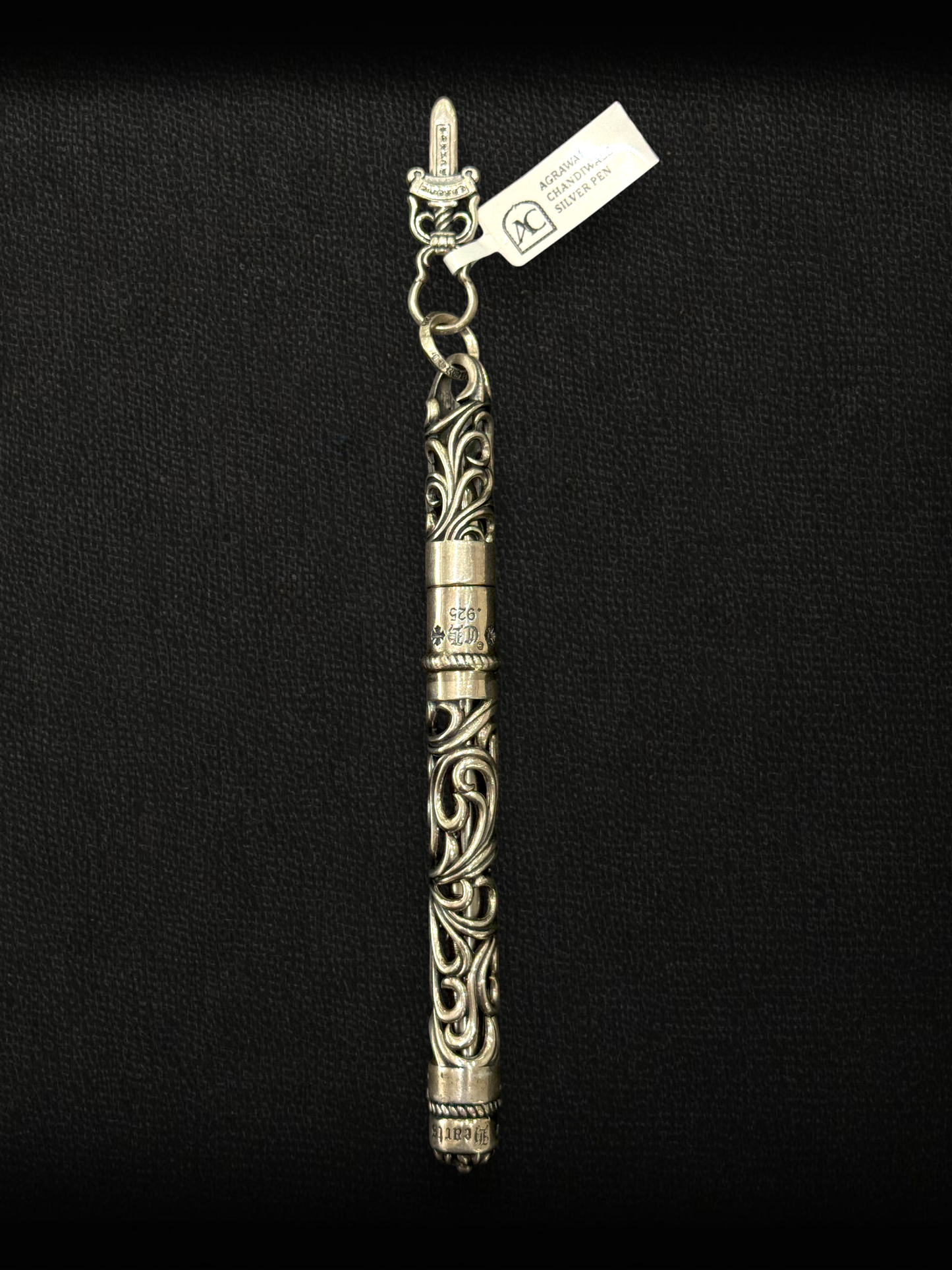925 Sterling Silver Warrior Sword Pen – Heavy Premium Luxury Pen