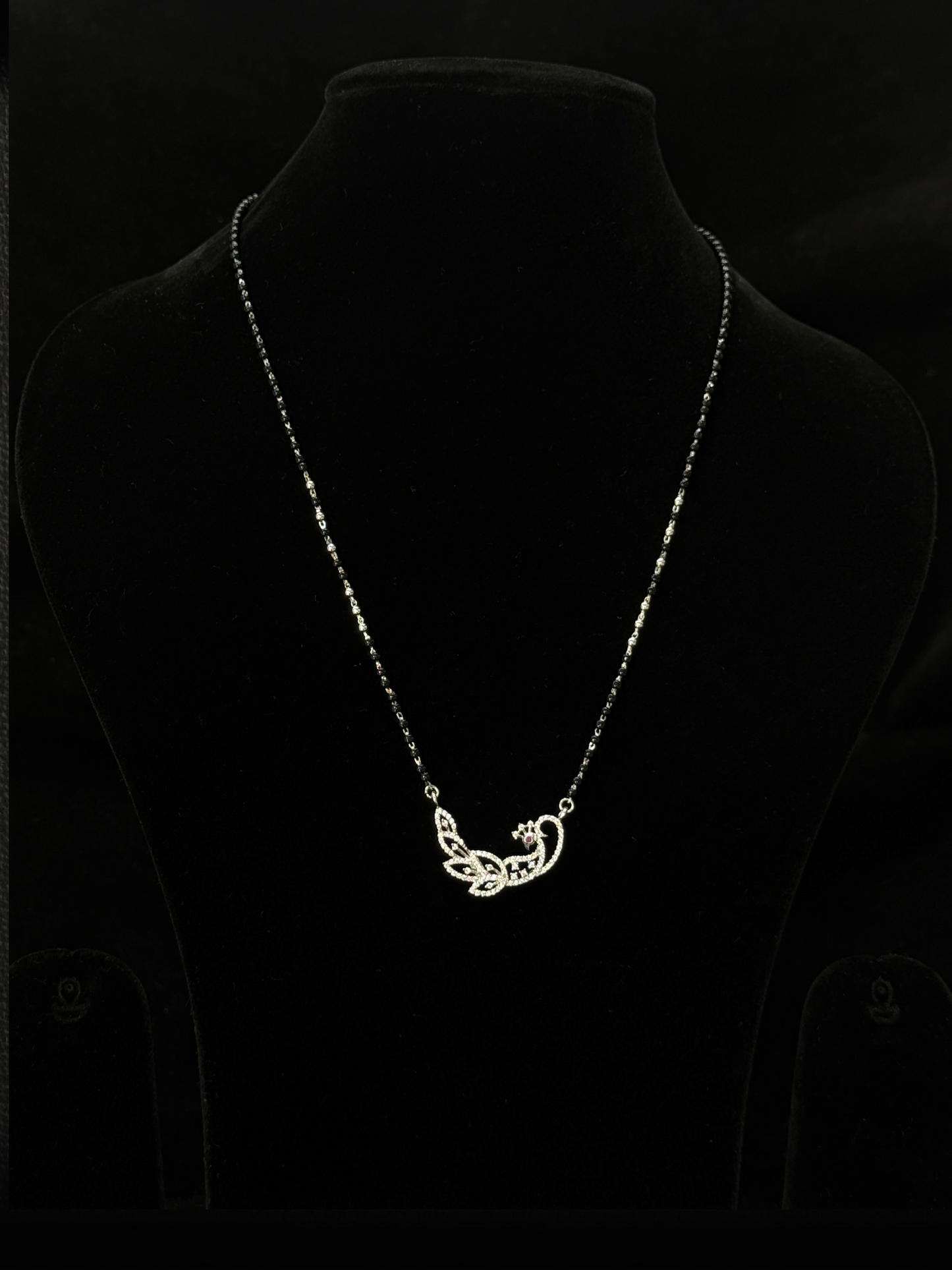 Peacock Elegance Mangalsutra – 925 Silver