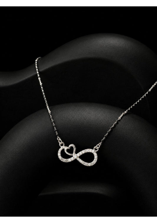 Infinity Heart 925 Sterling Silver Mangalsutra