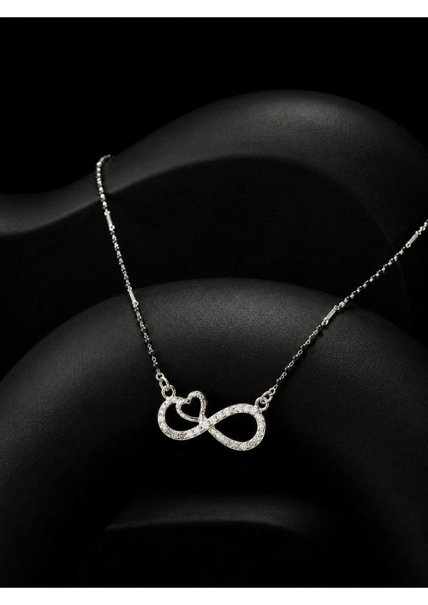 Infinity Heart 925 Sterling Silver Mangalsutra