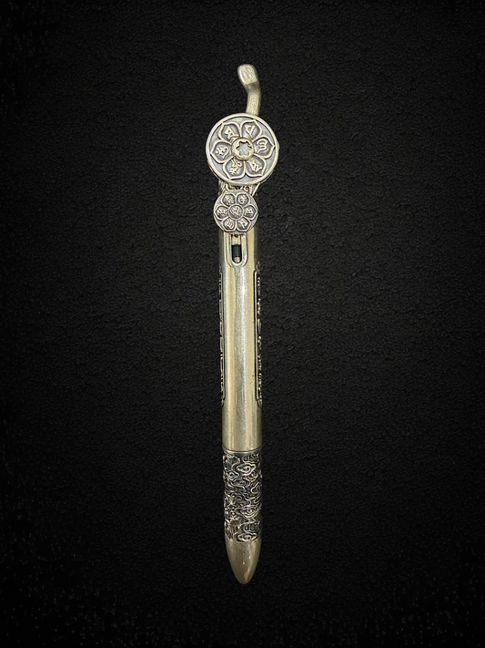 925 Sterling Silver Heritage Wheel Pen – Heavy Premium Luxury Pen